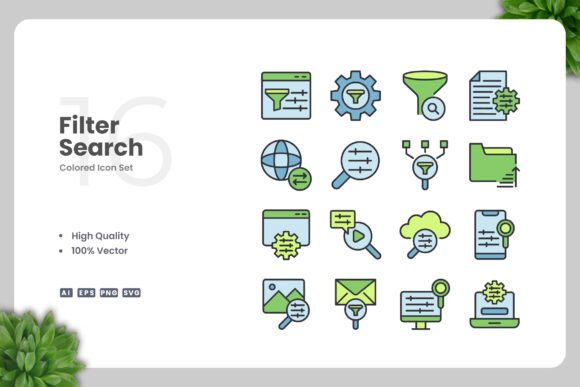 Filter Search Color Icons Graphics